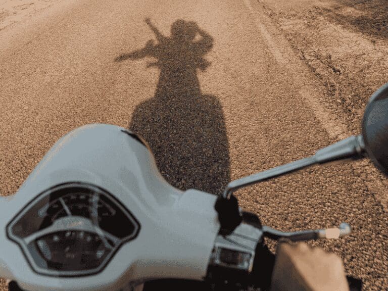 ciao bella on a Vespa