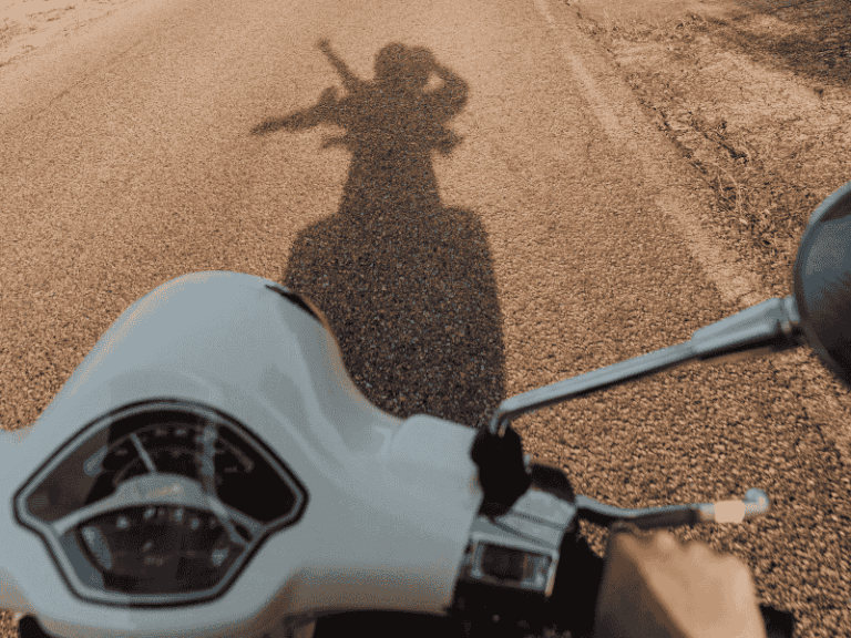 ciao bella on a Vespa